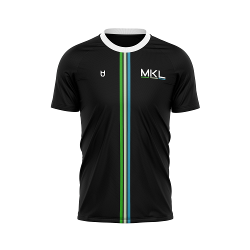 Football shirt design in black, green, and blue from TD Football shirt design in black, green, and blue from TD