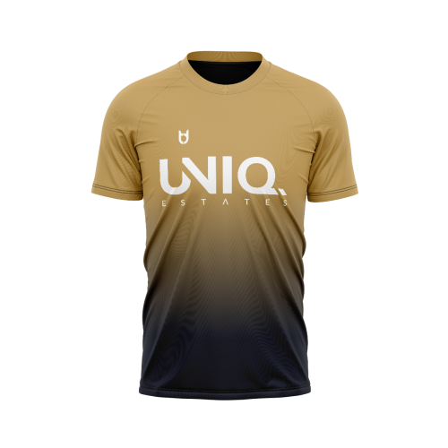 UNIQ padelshirt met logo bedrukking UNIQ padelshirt met logo bedrukking